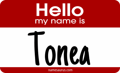 Hello my name is Tonea png download