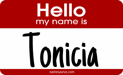 Hello my name is Tonicia png download