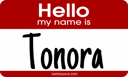 Hello my name is Tonora png download