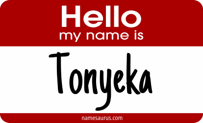 Hello my name is Tonyeka png download
