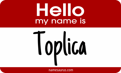 Hello my name is Toplica png download