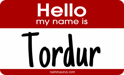 Hello my name is Tordur png download