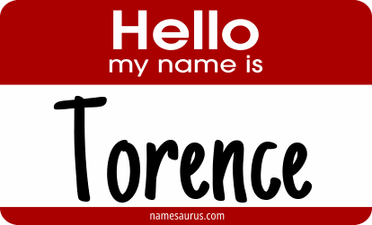 Hello my name is Torence png download