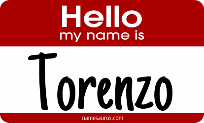 Hello my name is Torenzo png download