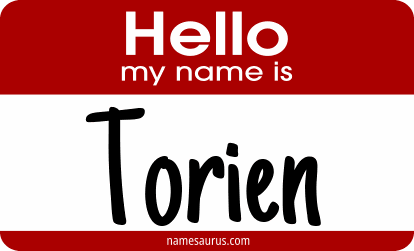 Hello my name is Torien png download