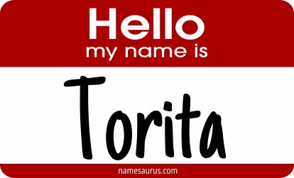 Hello my name is Torita png download