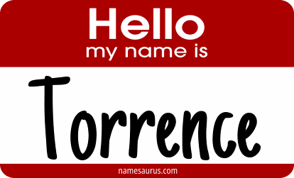 Hello my name is Torrence png download