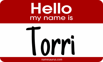 Hello my name is Torri png download