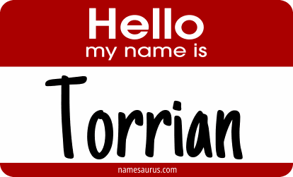 Hello my name is Torrian png download