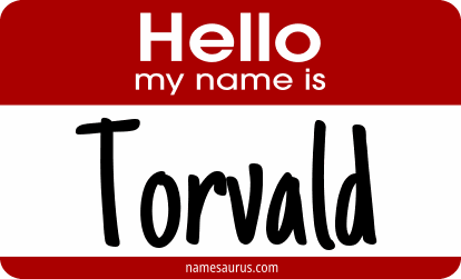 Hello my name is Torvald png download