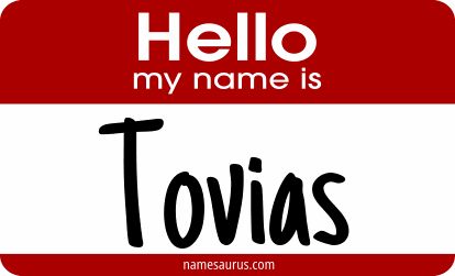 Hello my name is Tovias png download
