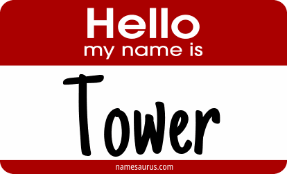 Hello my name is Tower png download