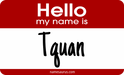 Hello my name is Tquan png download