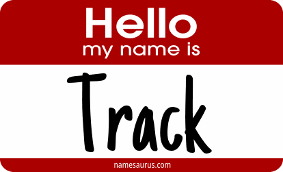 Hello my name is Track png download