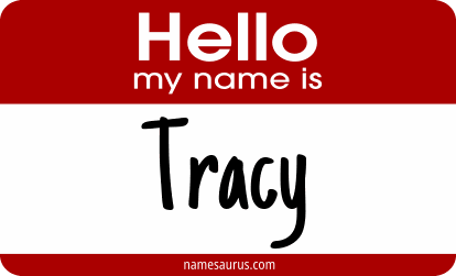 Hello my name is Tracy png download