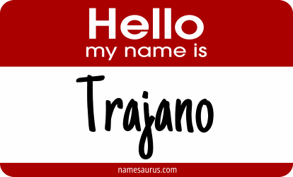 Hello my name is Trajano png download