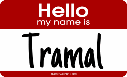 Hello my name is Tramal png download