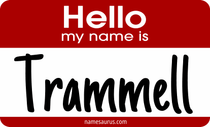 Hello my name is Trammell png download
