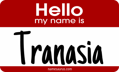 Hello my name is Tranasia png download
