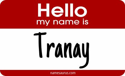 Hello my name is Tranay png download