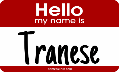 Hello my name is Tranese png download