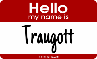 Hello my name is Traugott png download