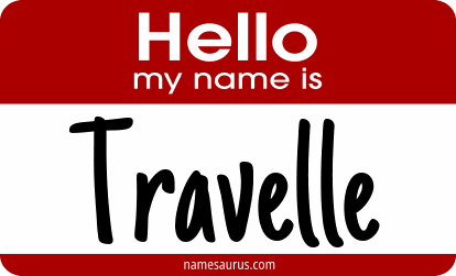 Hello my name is Travelle png download