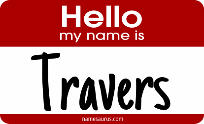 Hello my name is Travers png download