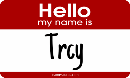 Hello my name is Trcy png download