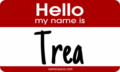 Hello my name is Trea png download