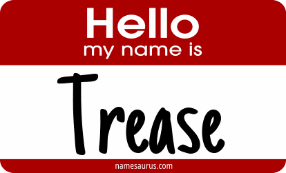 Hello my name is Trease png download