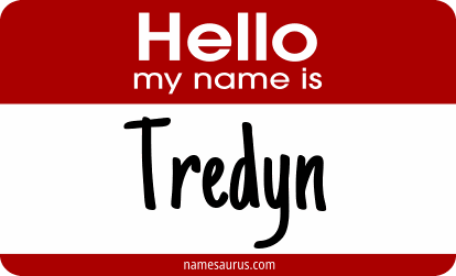 Hello my name is Tredyn png download
