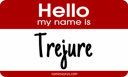 Hello my name is Trejure png download