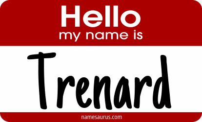 Hello my name is Trenard png download