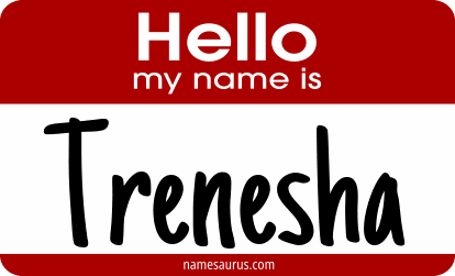 Hello my name is Trenesha png download