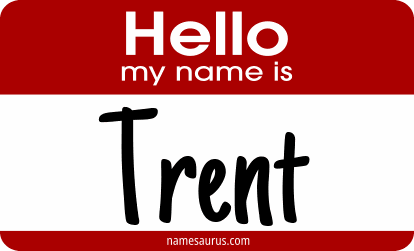 Hello my name is Trent png download