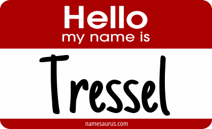 Hello my name is Tressel png download
