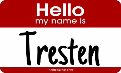 Hello my name is Tresten png download
