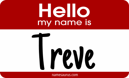 Hello my name is Treve png download