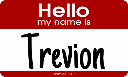 Hello my name is Trevion png download