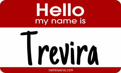 Hello my name is Trevira png download