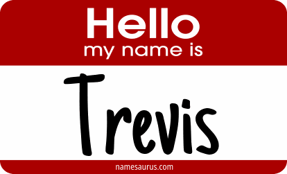 Hello my name is Trevis png download