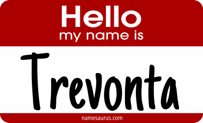 Hello my name is Trevonta png download