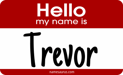 Hello my name is Trevor png download