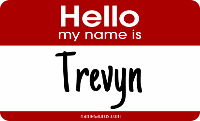 Hello my name is Trevyn png download