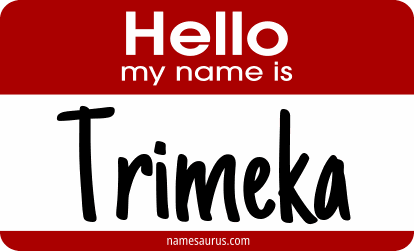 Hello my name is Trimeka png download