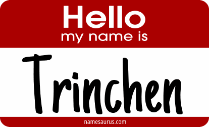 Hello my name is Trinchen png download