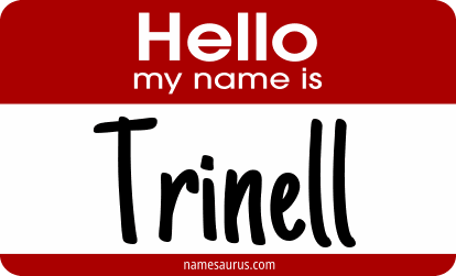 Hello my name is Trinell png download