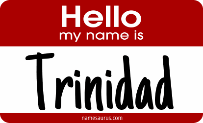 Hello my name is Trinidad png download