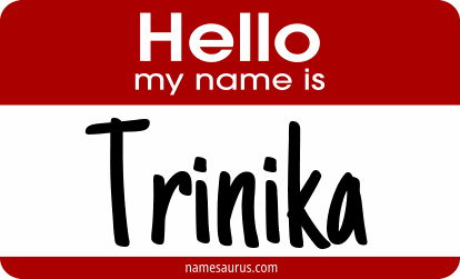 Hello my name is Trinika png download